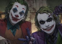 小丑大笑图片,小丑大笑的欢乐瞬间