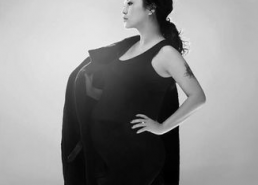 明星大肚照片,大肚照中的幸福瞬间